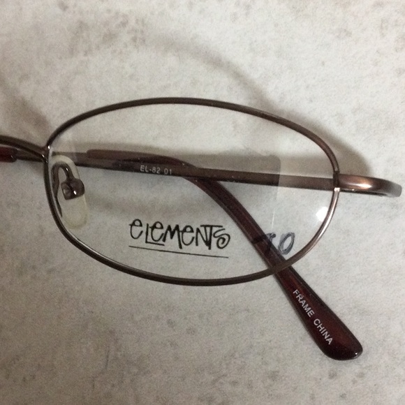 NWT Elements copper metal eyeglasses new old stock - Picture 14 of 16